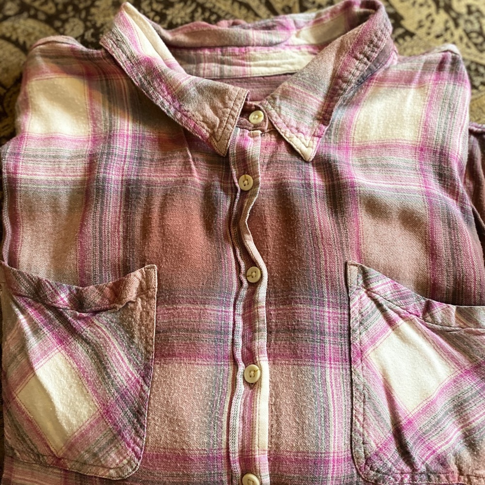 Plus size flannel